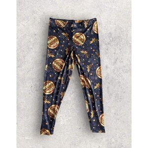WONDER WOMAN Women's Stretch Logo Tights Leggings Size 2XL NEW NWOT